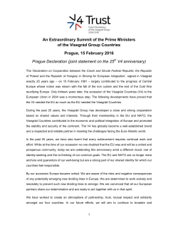 Prague Declaration
