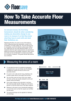 How To Take Accurate Floor Measurements