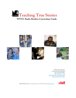 Teaching True Stories