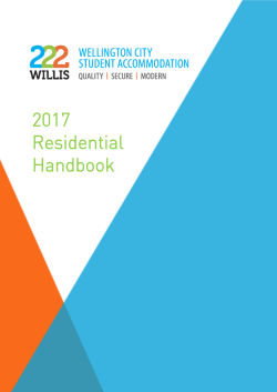 222 Willis Residential Handbook 2017
