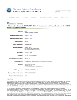 Collaborative Research: GEOTRACES Methods development and