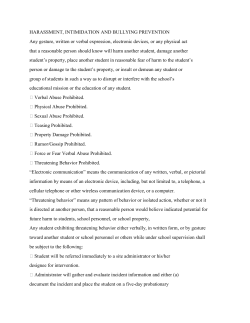 Here for the Flower Mound School Bullying and Harrasment Policy.