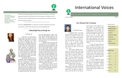 International Voices - George Fox University