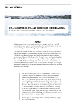 Gullmarsstrand hotell