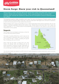 Storm Surge: Know your risk in Queensland!