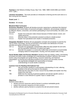 Farming, by Gail Gibbons (Holiday House, New York, 1988) ISBN 0