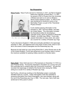 Spy biographies.doc - Espionage_Spy_Biographies
