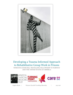Developing a Trauma Informed Approach to Rehabilitative Group