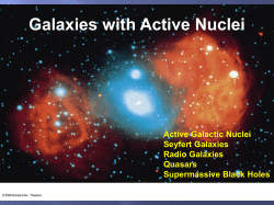 21 Galaxies with Active Nuclei