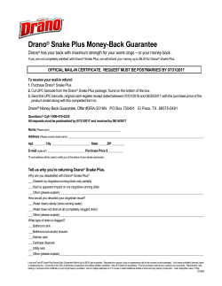Drano&reg; Snake Plus Money