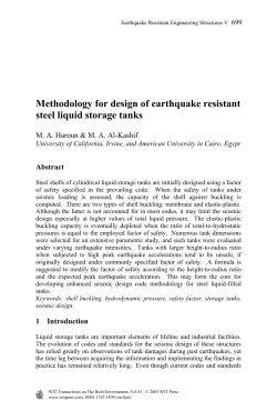 Methodology for design of earthquake resistant steel
