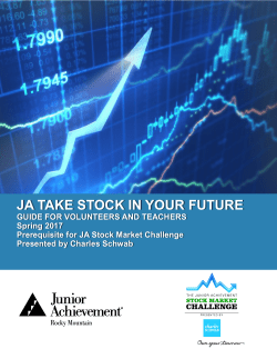 ja take stock in your future - Junior Achievement Colorado