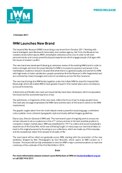 IWM Launches New Brand