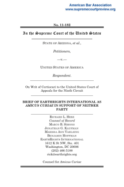 11-182 Brief for Earthrights International in Support of Neither Party