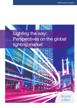 Lighting the way: Perspectives on the global lighting