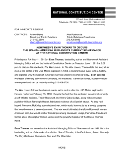newsweek`s evan thomas to discuss the spanish