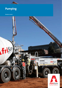 Pumping - Afrisam