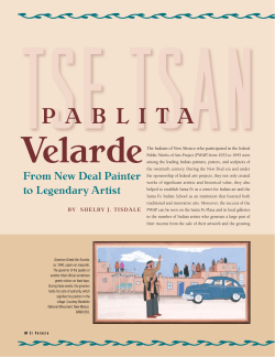 Pablita Velarde: From New Deal Painter to