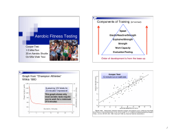 Aerobic power tests