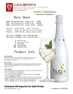 Hugo DATA SHEET