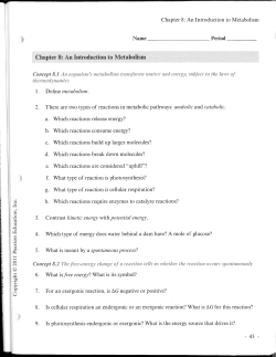 Ch. 8 reading guide