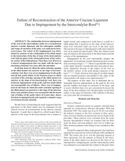 failure of reconstruction