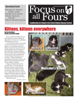 October - December 2010 - Central Dakota Humane Society