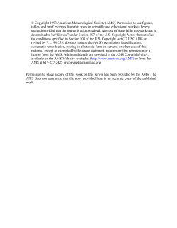 MDCRS: Aircraft Observations Collection and Uses