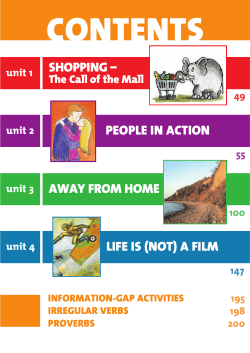 shopping &ndash; people in action away from home life is (not) a film
