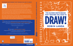 The Guided Sketchbook that teaches you how to Draw!