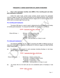 FAQs on Employee Wages and Benefits