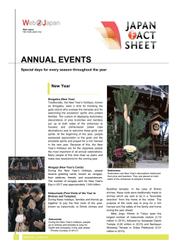 Annual Events