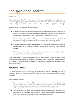 The Opposite of Thank You