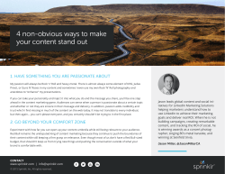 4 non-obvious ways to make your content stand out