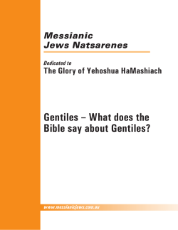 Gentiles &ndash; What does the Bible say about Gentiles?