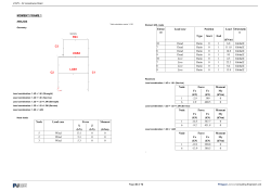 MOMENT FRAME 1 Node Load case Force Moment X Z (kN) (kN
