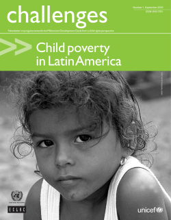 Child poverty in Latin America