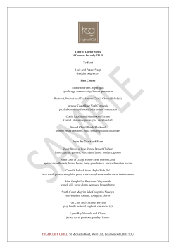 HIGHCLIFF GRILL, St Michael`s Road, West Cliff, Bournemouth