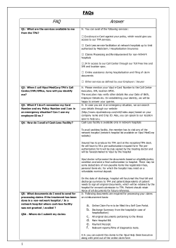 FAQs - Vipul MedCorp
