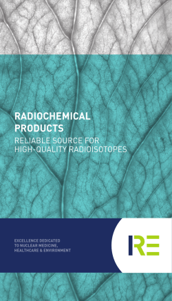 radiochemical products
