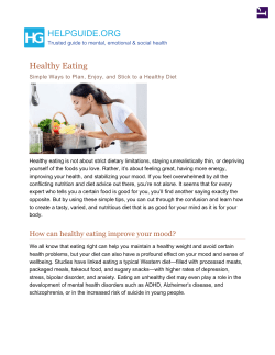 Healthy Eating - HelpGuide.org