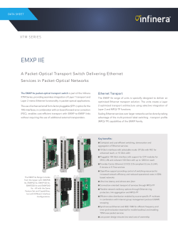EMXPIIe - Infinera