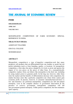 24 the journal of economic review
