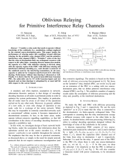 Oblivious Relaying for Primitive Interference Relay Channels