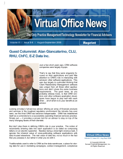 Guest Columnist: Alan Giancaterino, CLU, RHU, ChFC, E