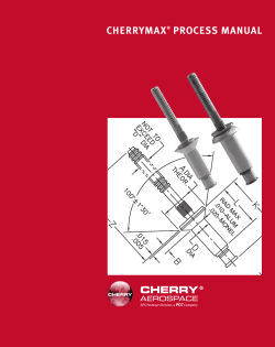 cherrymax&reg; process manual