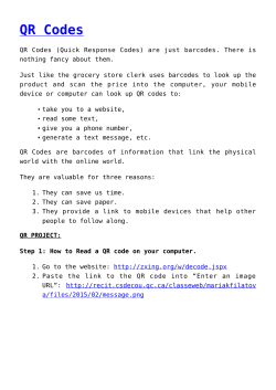 QR Codes