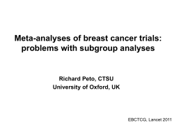 Comparisons between different polychemotherapy