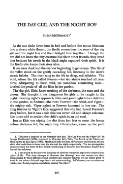 the day girl and the night boy - Digital Commons @ American