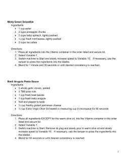 Minty Green Smoothie Ingredients &bull; 1 cup water &bull; 2 cups pineapple